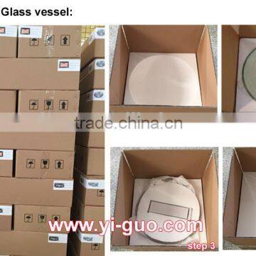 Tempered Glass Vessel With CUPC Certificate Y280-12"