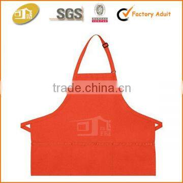 Three Pouch Pocket Cotton Restaurant Apron photo-4