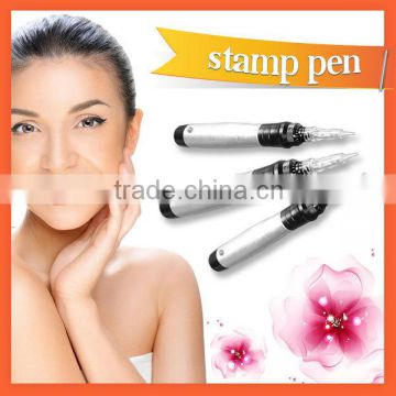 2015 year big price cut down vibrating facial beauty skin roller,microneedle rolling system -EL012