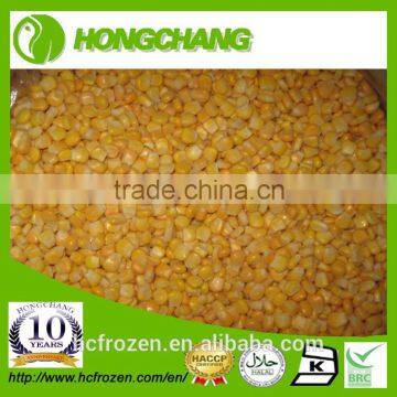 Frozen IQF frozen sweet corn