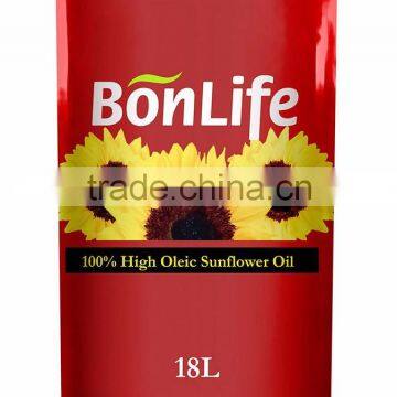 BonLIfe Refined Sunflower Oil, 18L, origin - Ukraine