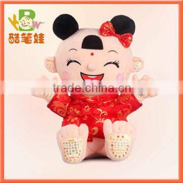 most marketable novel china shenzhen custom talking plush toy