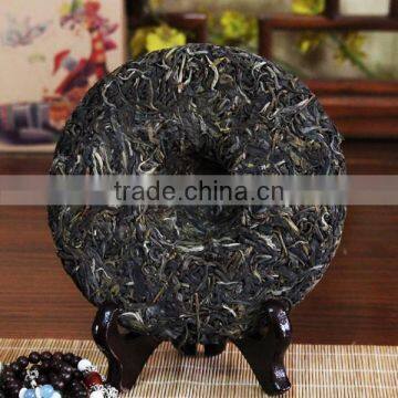 2014 Spring YiWu Tea Mountain Ancient Arber Raw Puer Tea Drinks Lower Blood Pressure photo-4