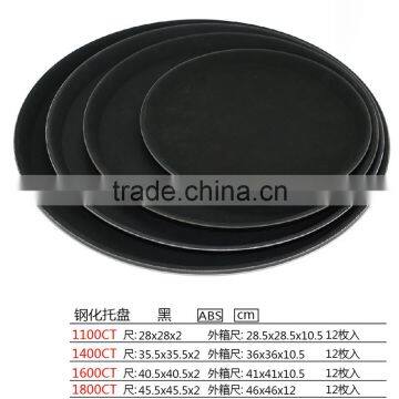 Factory Direct Non Slip Plastic Serving Tray With Fiberglass Art photo-2