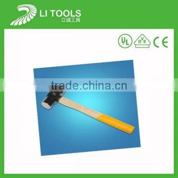 Wood Handle Top Sale Carbon Steel Stone Breaking Hammer photo-1