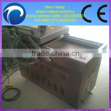 0086-13503826925 stainless steel double chamber fruit and vegetable vacuum packing machine