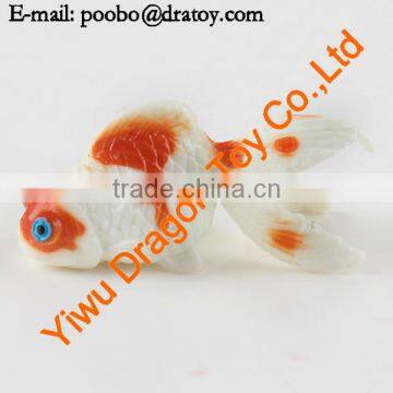 Hot sale decorative children plastic goldfish toys