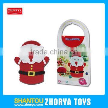 Zhorya 2016 new intelligence DIY Christmas toy Father Christmas Handicraft toys Festival toy