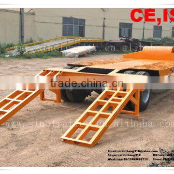 Extendable Low Bed Truck Excavator Trailer photo-6
