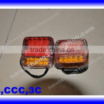 Square LED Trailer Light