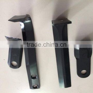 rotary tiller blade parts for soil cultivation