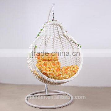 Bamboo swing chair,Indoor swing chair with stand,Hanging swing chair