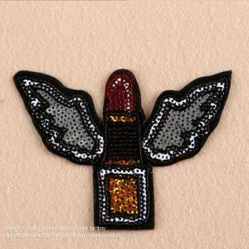 New Style Customized Colorful Applique Flower Sequins photo-2