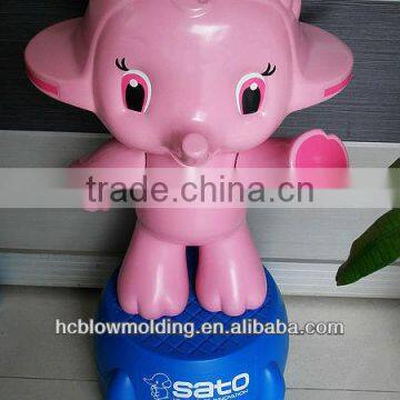 OEM Blow Molding Large Animal Figurines Elephant Craft 3D Cartoon Character photo-2