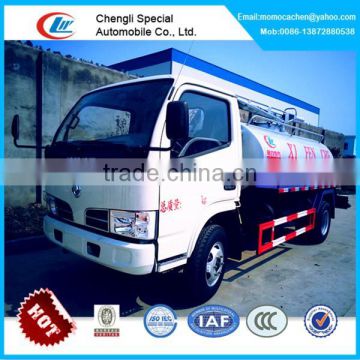 Cheap fecal suction truck waste disposal truck vacuum suction truck 3000L