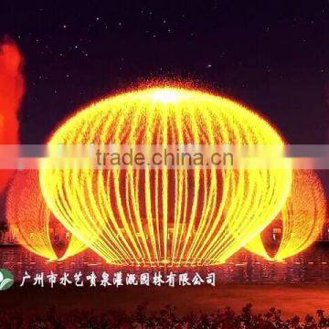 Outdoor Fountain With Led Light