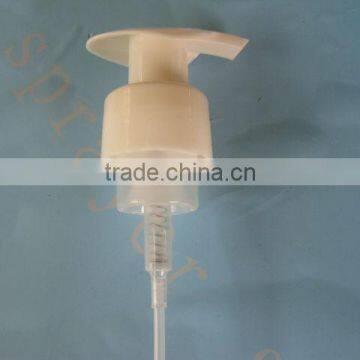 Plastic shampoo foam pump 40/410