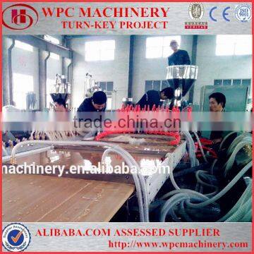 Qingdao Hegu WPC Door Board Making Machine with CE