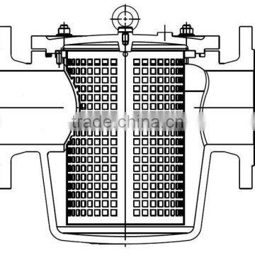 Cast iron Mud box PN4 (Sea inlet filter)