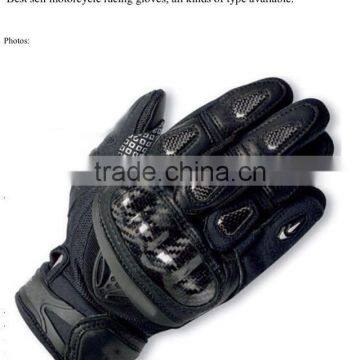 Soft Quality Assured Low Price Full Finger Racing Motorbike Gloves photo-2