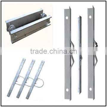 Steel electric pole cross arm