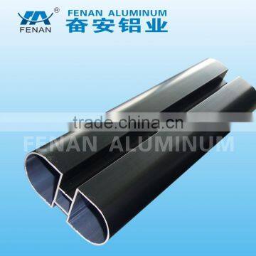 Black Anodized Aluminium Decorative Tube Indoor photo-3