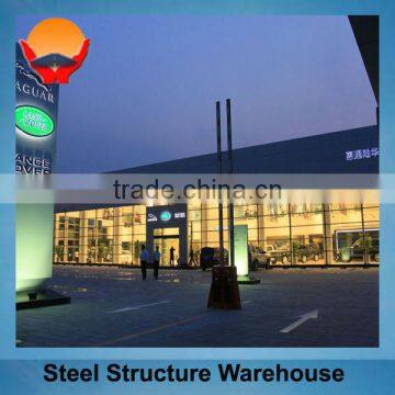 Steel structure building car show room