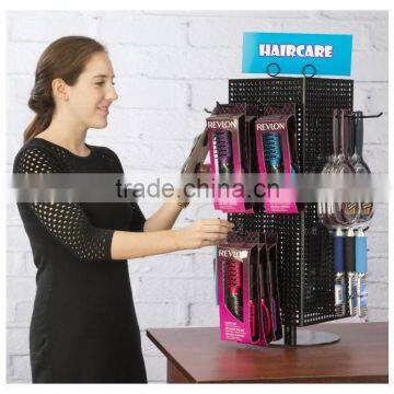 Black Magnetic Counter Pegboard Spinner Rack photo-4