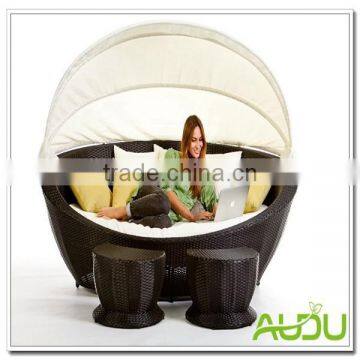Synthetic Rattan Daybed/Synthetic Rattan Daybed Outdoor Canopy