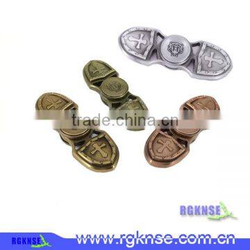 Cool Deisgn Fidget Spinner 2 Caps EDC Wind Spinner High Speed More Than 2 Minutes Hand Spinner Toy 608 Bearing photo-4