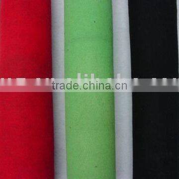 Colorful synthetic fiber nonwoven felt