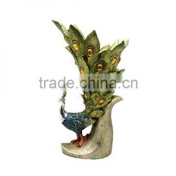 2014 New Dising Elector Resin Peacock Table Decoration photo-5