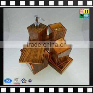 Factory Wholesale Acrylic Bathroom Accessories High Quality PMMA Bath Set From China Manufacturer photo-6