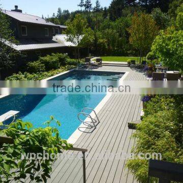 Antiseptic Wood Plastic Composite Decking Waterproof Laminate Flooring Wpc Decking photo-3