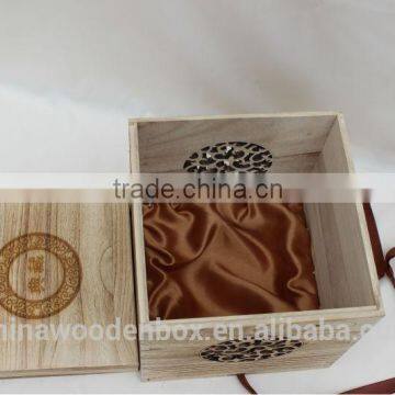 Customized Engraved Wood Tea Box for Wholesale photo-3