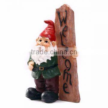 Gonme Theme Park Welcome Garden Gnome Lawn Ornaments photo-2