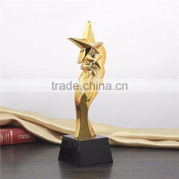 Custom Design Replica Grammy Metal Award Crystal Base Trophy photo-2