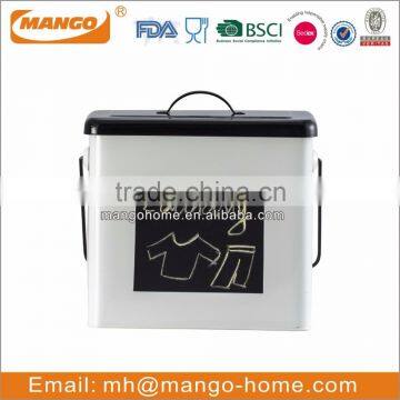 Housekeeper Metal Storage Box With Metal Handle photo-6