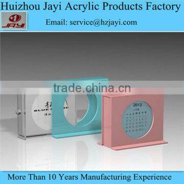 Hot Sale Table Top Acrylic Print Holder Calendar Holder