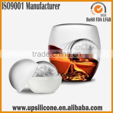 Food grade silicone whisky ball shaped mold