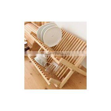 Nature Color Decorative the Plate Storage Rack photo-2
