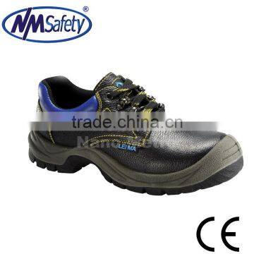 NMSAFETY low cut safety shoes China PU (polyurethane) sole double density