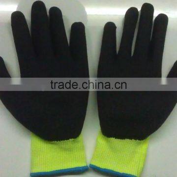 latex coated glove