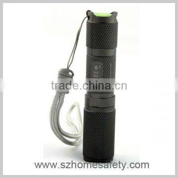 Mini Military Torch Flashlight with Cree Q5 LED Lamp and 100m Illumination Distance