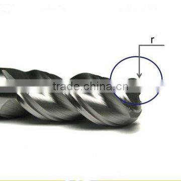 12mm Carbide End Mill 3 Flutes Corner Radius Profile Cutter/cutting Tool R2.5 photo-2