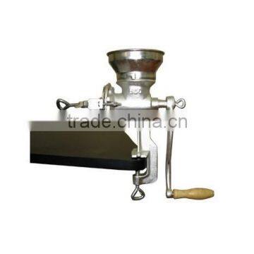 500# manual cast iron corn grinder with low hopper / grain mill