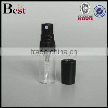 3ml 5ml 8ml Cosmetic Perfume Spray Bottle Empty Clear Perfume Spray Bottle Black Plastic Cap Pocket Sized Perfume Spray Bottle photo-2