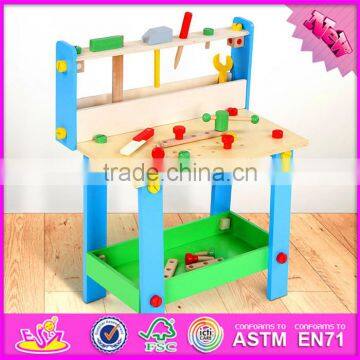 2016 best design wooden tool kids toy set W03D072