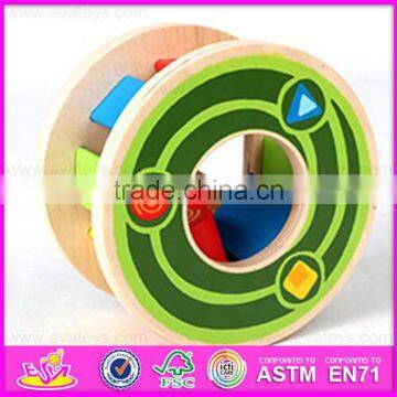 2016 Hot Sale Baby Wooden Snail Toy, Most Popular Kids Wooden Snail Toy W05B155 photo-4