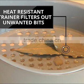 2016 Wholesale Kitchen Tools 2-Cup Fat Separator Measuring Cup With Strainer photo-3